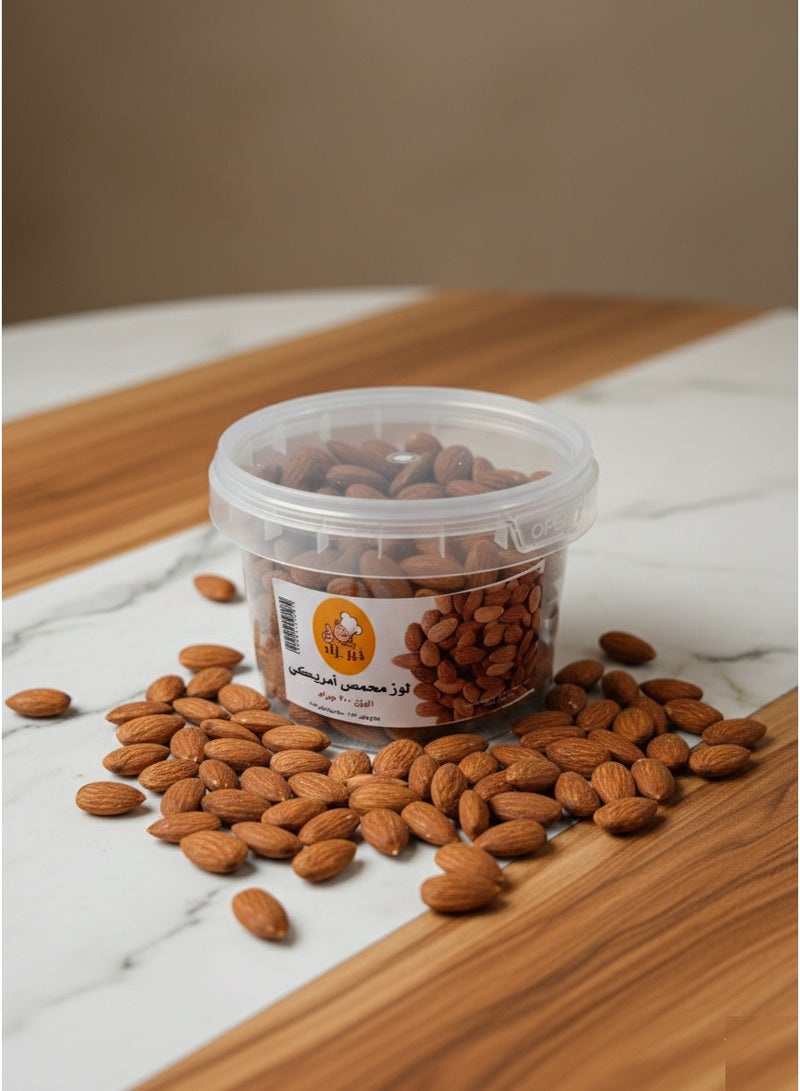 لوز محمص مقشر 300 جرام - Image 1